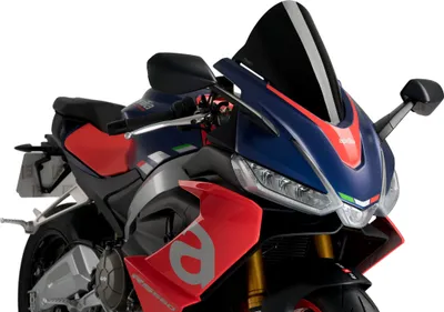 Immagine prodotto di Cupolino PUIG r-racer nero omologato ABE per Aprilia rs
