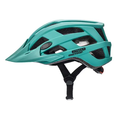 Produktbild von meteor Street cyklistická prilba pánska dámska chlapčenská MTB valcová prilba IN MOLD L 55-58 cm zelená