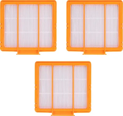 Image de 3pcs -Accessoires pour robots à haute efficacité Élément de filtre à air à particules pour Hai AV2501AE Orange