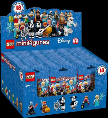 Produktbild von LEGO® Minifigures 71024 - Disney Minifiguren 2 ( komplette Box = 60 Minifiguren)