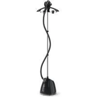 Immagine prodotto di Ferro da stiro a vapore potente, 1800 W, 1,5 L, riscaldamento rapido, ugello a vapore di precisione, nero e argento