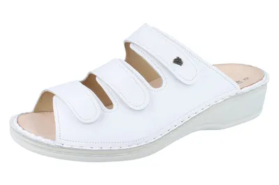 Immagine prodotto di Comodo mulo Finn Comfort Pisa, donna, bianco, pelle, NUOVO - Muli da donna / separatori di punta, bianco