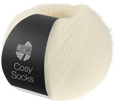 Produktbild von Lana Grossa - Cosy Socks 0010 weiß