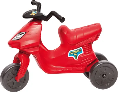Produktbild von Dreirad Trike Laufrad Lauflernrad Motorroller Scooter 7 rot Kinder Fahrzeug