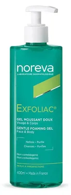 Productafbeelding van Noreva Exfoliac Reinigingsgel, milde formule, 400 ml