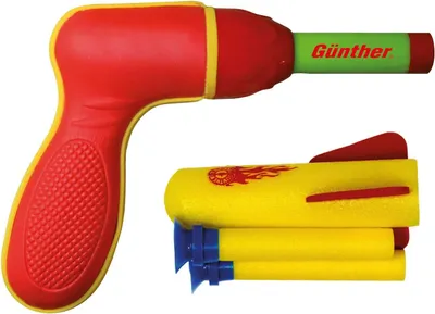Produktbild von Günther POP DARTS Raketenspiel