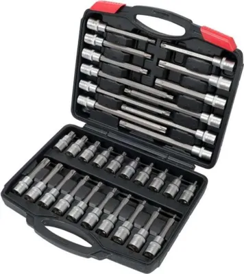 Produktbild von 1/2'' Torx-Schlüsselsatz 32-Teilig - Yt-77541