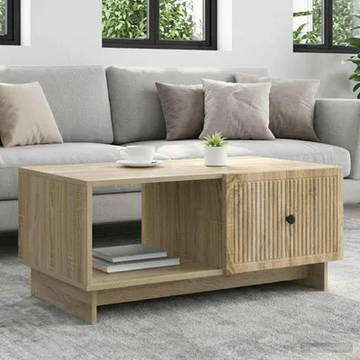 Obrázek produktu pro vidaXL Konferenční stolek Sonoma dub 90 x 50 x 40 cm materiál na bázi dřeva