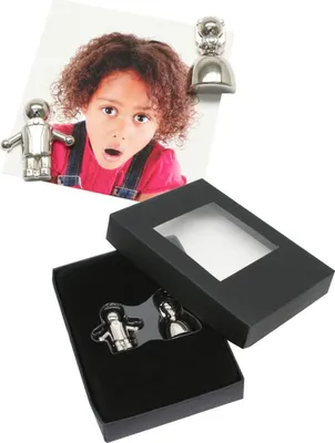 Produktbild von Deknudt Magnete Metall Silber 8,5 x 12 x 2,5 cm