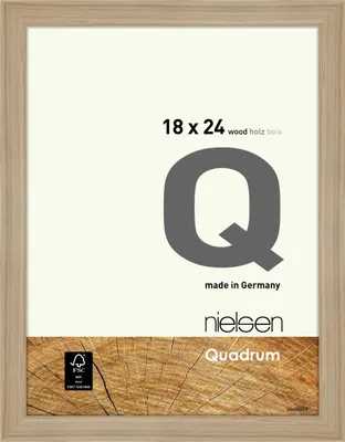 Produktbild von nielsen Holz Bilderrahmen Quadrum, 18x24 cm, Eiche Natur