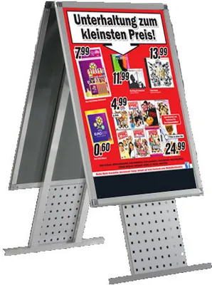 Produktbild von POV Kundenstopper Centerstand für DIN A1 Werbung