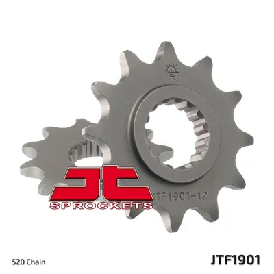 Produktbild von JTSPROCKETS Kettenritzel JTF1901.12 Vorne Chromstahl