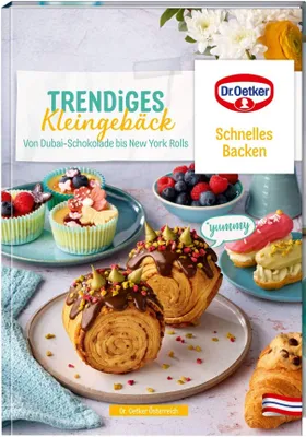 Produktbild von Dr. Oetker Rezeptbuch Schnelles Backen - Trendiges Kleingebäck