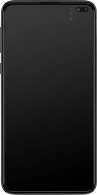 Produktbild von Samsung, Ersatzdisplay Samsung Galaxy S10 Plus, Scheibe vormontiert, Schwarz