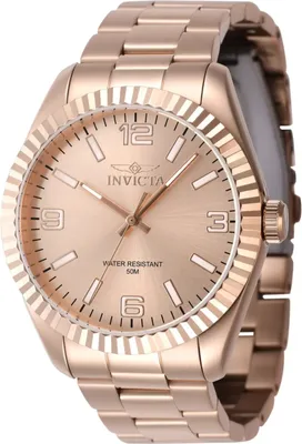 Immagine prodotto di Invicta Specialty 47462 Orologio da Uomo - Movimento al Quarzo - Acciaio Inossidabile con Quadrante Oro Rosa - 43 mm