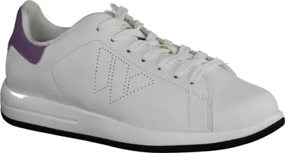 Produktbild von Wellbe Hamburg Damen-Sneaker, White/Flieder, Synthetik, Wechselfußbett - Damenschuhe Top Trends, Weiß, synthetik (mikrofaser, wasserabweisend)