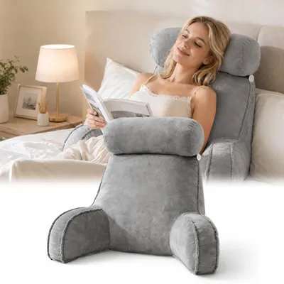 Produktbild von Lesekissen mit Rückenlehne für Bett und Sofa