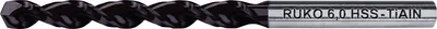 Produktbild von Ruko Spiralbohrer DIN338 TL3000 Durchmesser 2mm HSS-G TiAIN - 258020F