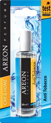 Produktbild von Lufterfrischer Duftbaum Zersträuber Anti Tabak 35ml Original Areon Auto Parfüm