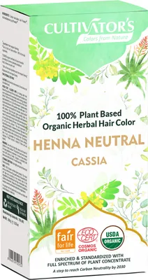 Obrázek produktu pro Organická barva na vlasy - neutrální henna 100g
