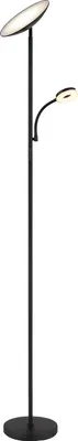 Produktbild von Globo Lighting Deckenfluter Metall schwarz matt, LED