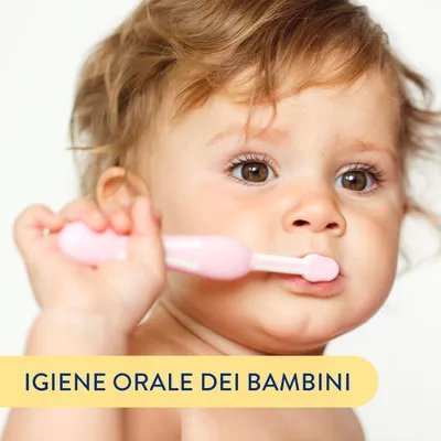 Productafbeelding van Baby-tandenborstel met zachte borstjes, geschikt voor kinderen van 6-36 maanden, 1 stuks, voor de mondhygiëne