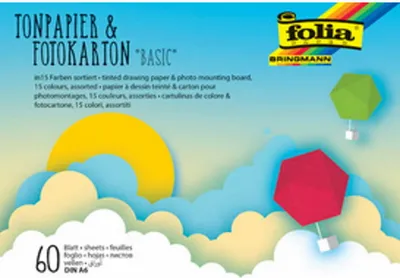 Produktbild von Tonpapier & Fotokarton basic DIN A6