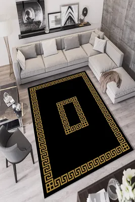 Produktbild von Conceptum Hypnose, W871- W871 HFT, Schwarz, Teppich, 180 x 280 cm, 100% POLYESTER