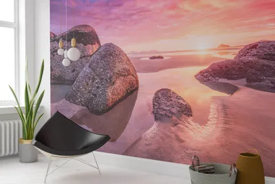 Produktbild von Vlies Fototapete - Sunset Bay - Größe 368 x 248 cm
