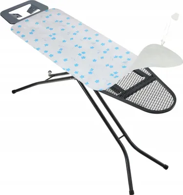 Produktbild von Bügelbrettbezug - Elastisch - 140 x 55 cm - Blumenmuster