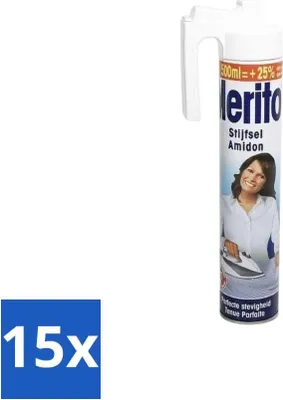 Image de Merito - Amidon - 500 ml - paquet avantage - 15 pièces