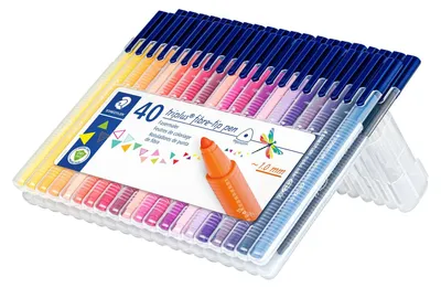 Image de STAEDTLER® 323 SB40 Feutres triplus color, boîte de 40