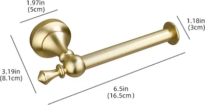 Produktbild von INF Papierhandtuchhalter für die Wandmontage Gold