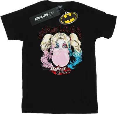 Produktbild von DC Comics - "Mad Love" T-Shirt für Damen BI12918 (M) (Schwarz)