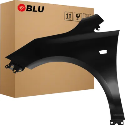 Produktbild von BLU Kotflügel Passend für Opel Corsa E Z20R Links Schwarz SaphirSchwarz | 2014-2019 | Vorderseite Vorne | Lackiert | Einbaufertig