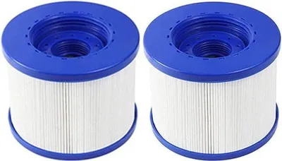 Produktbild von 2er-Pack Pool-Filter passt für Whirlpool-Ersatz Heißwasser