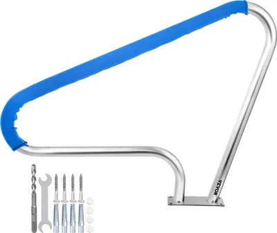 Produktbild von VEVOR Griffbogen Poolgeländer 48"x32" Pool Handlauf Edelstahl mit Griffabdeckung