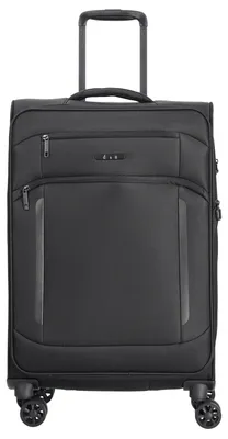 Produktbild von D&N Travel Line 9804 - 4-Rollen-Trolley M 68 cm erw. (black)