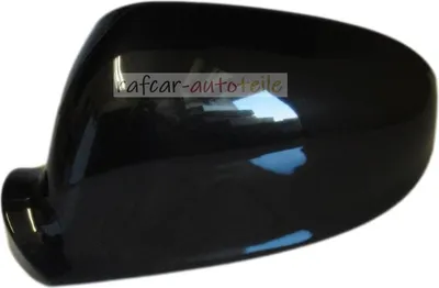 Produktbild von Spiegelkappe Abdeckung Gehäuse lackiert links Für SUPERB GOLF JETTA GOLF PLUS PASSAT SHARAN schwarz LC9Z