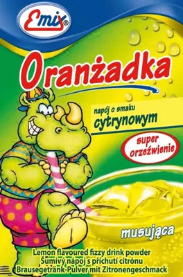 Zdjęcie produktu dla Emix Oranżada o smaku cytrynowym 16 g x 40 sztuk