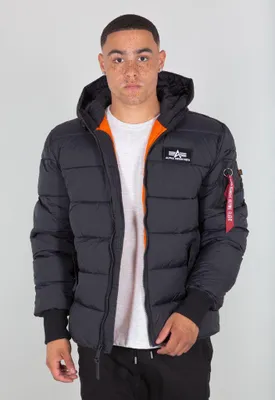 Produktbild von ALPHA INDUSTRIES HOODED PUFFER ALPHA FD Herren Winter Bomberjacke