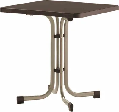Image de Tables pliantes Sieger Boulevard en tube d'acier/Mecalit Pro