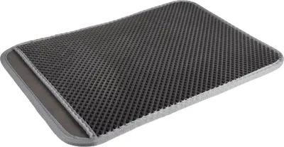 Produktbild von Flamingo Vorleger für Katzentoiletten Matz schwarz