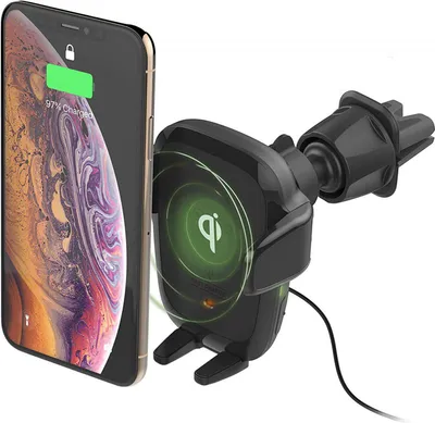 Zdjęcie produktu dla iOttie Auto Sense, Automatyczna, USB, 12 V, Bezprzewodowe ładowanie, Czarny