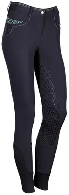 Produktbild von Harrys Horse Damen Reithose Spalding blue nights Vollbesatz, Größe:42