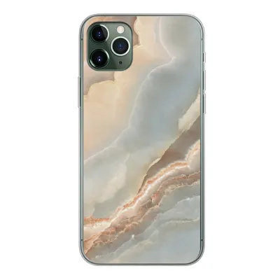 Produktbild von MuchoWow® Handyhülle Schutzhülle Hülle für iPhone 11 Pro Max Luxus - Mineralien - Natursteine Silikon Softcase Handy Hülle - Schutz