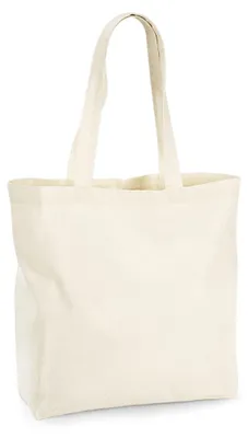 Immagine prodotto di Westford Mill - Borsa della spesa "Premium", Maxi, Cotonelogico FK1281 (taglia unica) (Naturale)