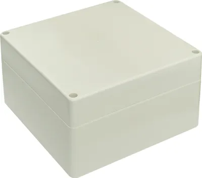 Produktbild von Modulgehäuse ABS, 160x160x90 mm, IP65, lichtgrau