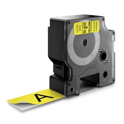 Immagine prodotto di DYMO D1 Standard - Black on Yellow - 24mm nastro per etichettatrice
