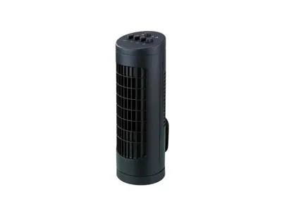 Produktbild von TRONIC Mini-Turmventilator TTVM 30 A1 30W 3 Stufen 70° Oszillation leise Tischventilator schwarz